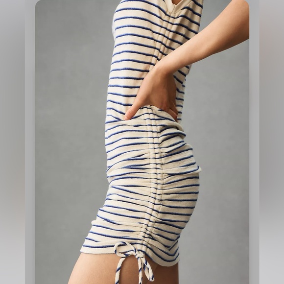 Anthropologie Sol Angeles Capri Ruched Dress - Picture 2 of 8